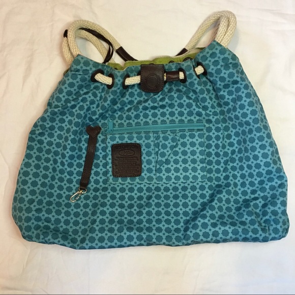 Brighton Colourful Seahorse Beach Maxi Woven Tote Bag - Picture 11 of 16